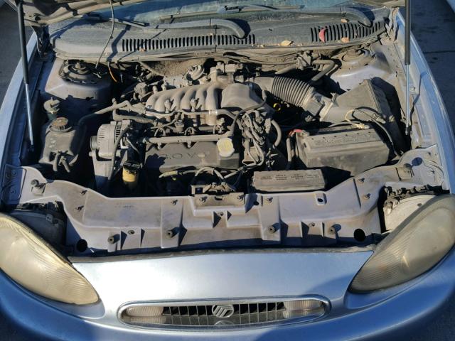 1MEFM50U9WG638227 - 1998 MERCURY SABLE GS BLUE photo 7