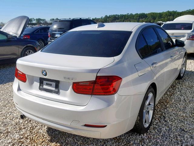 WBA3B1C57EK132377 - 2014 BMW 320 I WHITE photo 4