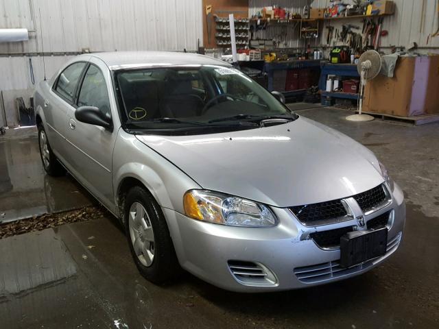 1B3EL46T15N609809 - 2005 DODGE STRATUS SX SILVER photo 1