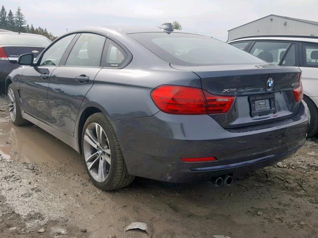 WBA4A7C50FD415266 - 2015 BMW 428 XI BLACK photo 3