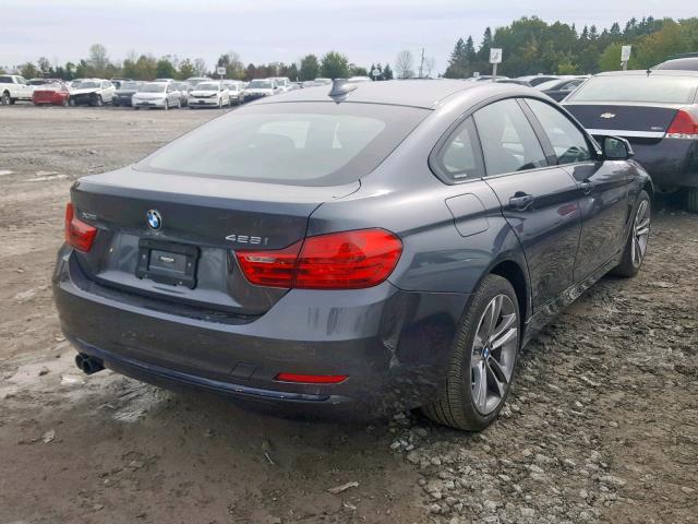 WBA4A7C50FD415266 - 2015 BMW 428 XI BLACK photo 4