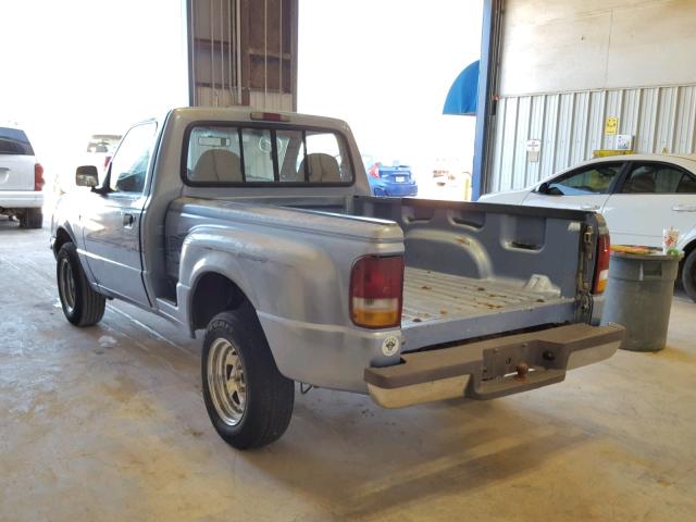 1FTCR10A3VPA71211 - 1997 FORD RANGER BLUE photo 3