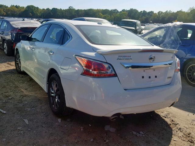 1N4AL3AP1FC482435 - 2015 NISSAN ALTIMA 2.5 WHITE photo 3