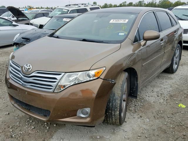 4T3ZK11A39U009427 - 2009 TOYOTA VENZA BASE BROWN photo 2