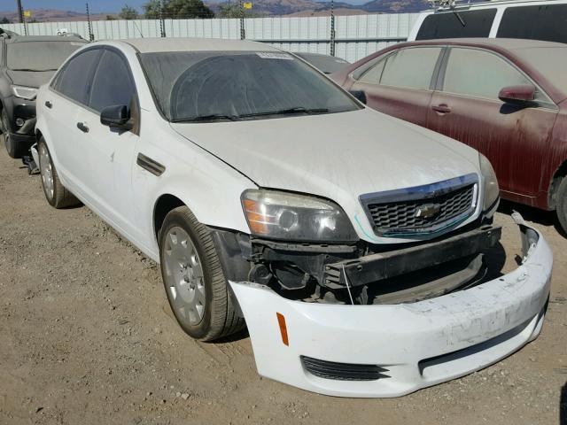 6G1MK5E23BL532603 - 2011 CHEVROLET CAPRICE PO WHITE photo 1