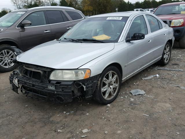 YV1RS592762525728 - 2006 VOLVO S60 2.5T SILVER photo 2