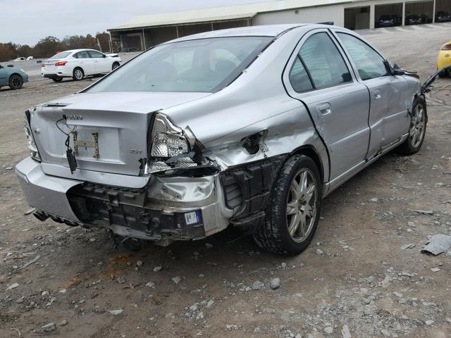 YV1RS592762525728 - 2006 VOLVO S60 2.5T SILVER photo 4