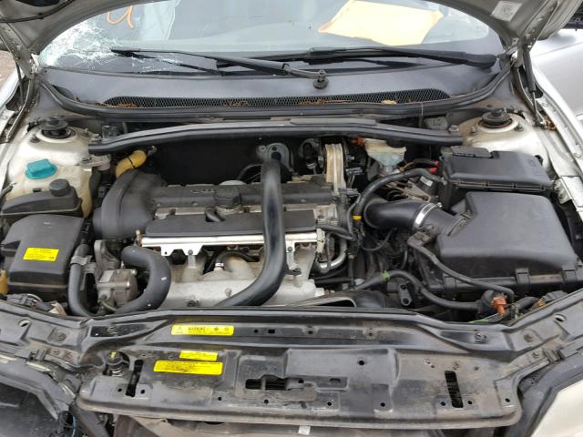 YV1RS592762525728 - 2006 VOLVO S60 2.5T SILVER photo 7