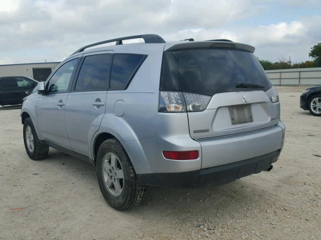 JA4LS21WX8Z009781 - 2008 MITSUBISHI OUTLANDER SILVER photo 3