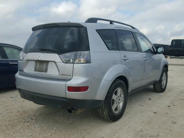 JA4LS21WX8Z009781 - 2008 MITSUBISHI OUTLANDER SILVER photo 4