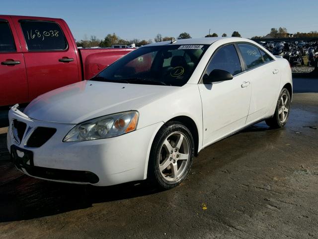 1G2ZH57N494117587 - 2009 PONTIAC G6 GT WHITE photo 2