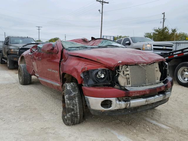 1D7KS28C96J130915 - 2006 DODGE RAM 2500 S RED photo 1