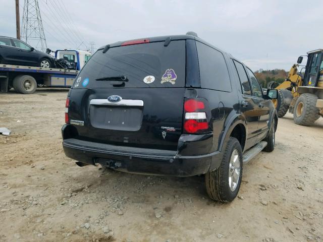 1FMEU65896UA07540 - 2006 FORD EXPLORER L BLACK photo 4