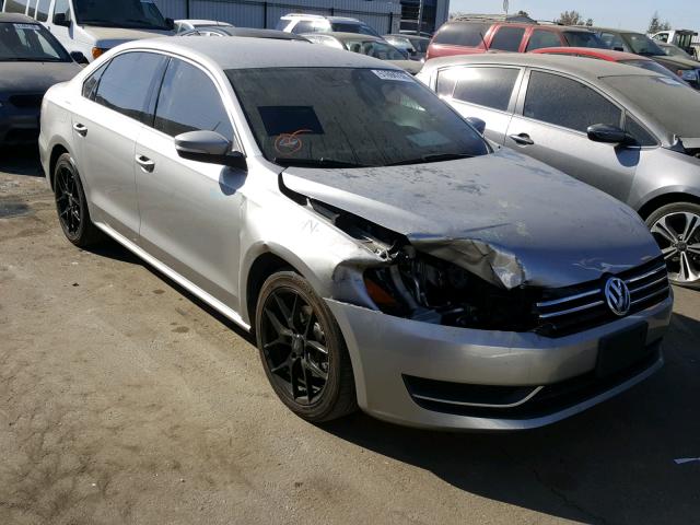 1VWBP7A36DC042230 - 2013 VOLKSWAGEN PASSAT SE GRAY photo 1