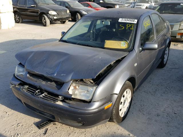 3VWRK69M63M179699 - 2003 VOLKSWAGEN JETTA GL GRAY photo 2