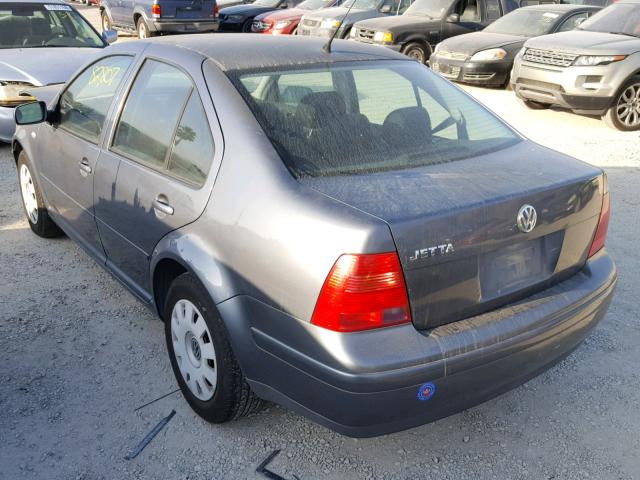 3VWRK69M63M179699 - 2003 VOLKSWAGEN JETTA GL GRAY photo 3