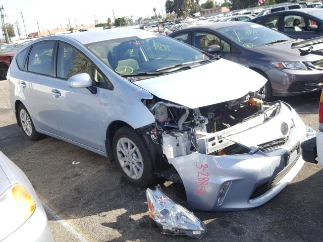 JTDZN3EU5E3362269 - 2014 TOYOTA PRIUS V BLUE photo 1