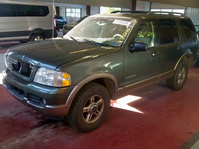 1FMZU74W12ZB92865 - 2002 FORD EXPLORER E BLUE photo 2