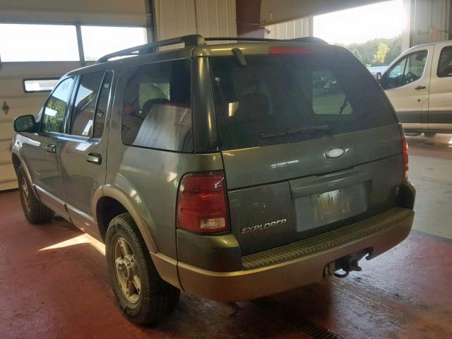 1FMZU74W12ZB92865 - 2002 FORD EXPLORER E BLUE photo 3