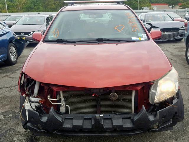 5Y2SL678X6Z413417 - 2006 PONTIAC VIBE RED photo 9