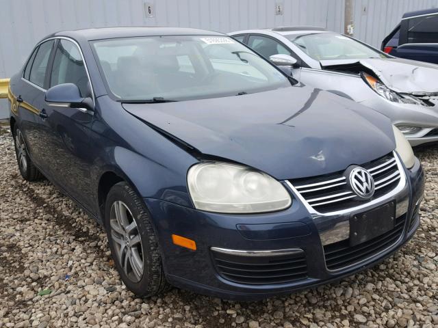 3VWST71K16M653268 - 2006 VOLKSWAGEN JETTA TDI BLUE photo 1