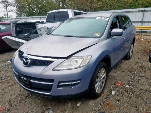 JM3TB38V280146069 - 2008 MAZDA CX-9 GRAY photo 2