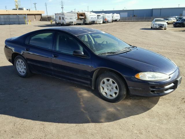 2B3HD46R92H282806 - 2002 DODGE INTREPID S BLUE photo 9