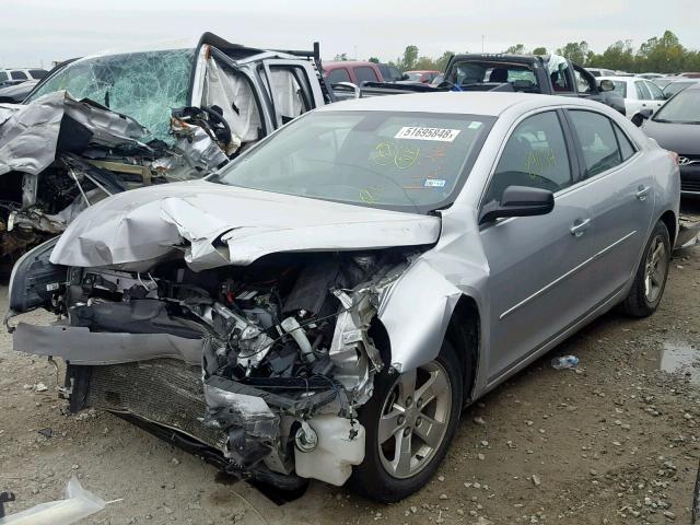 1G11A5SL7EF259555 - 2014 CHEVROLET MALIBU LS SILVER photo 2