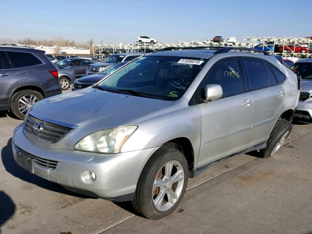 JTJHW31U860025657 - 2006 LEXUS RX 400 SILVER photo 2