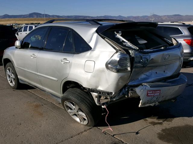 JTJHW31U860025657 - 2006 LEXUS RX 400 SILVER photo 3