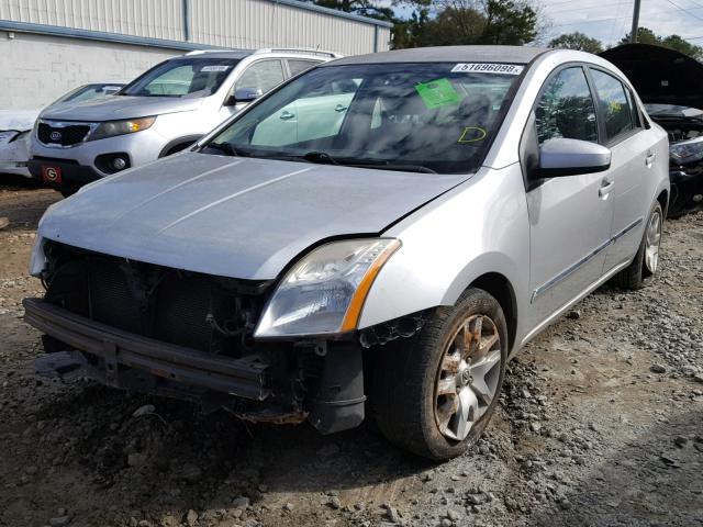 3N1AB6AP2CL774029 - 2012 NISSAN SENTRA 2.0 SILVER photo 2