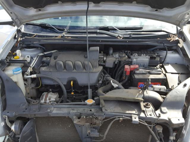 3N1AB6AP2CL774029 - 2012 NISSAN SENTRA 2.0 SILVER photo 7