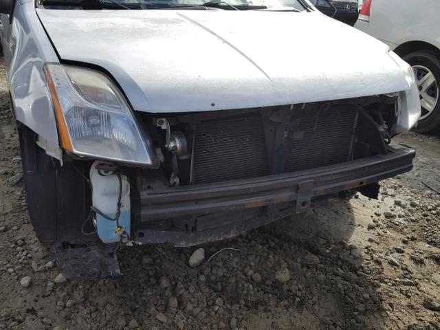 3N1AB6AP2CL774029 - 2012 NISSAN SENTRA 2.0 SILVER photo 9