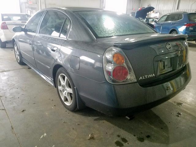 1N4BL11D84C175050 - 2004 NISSAN ALTIMA SE GRAY photo 3