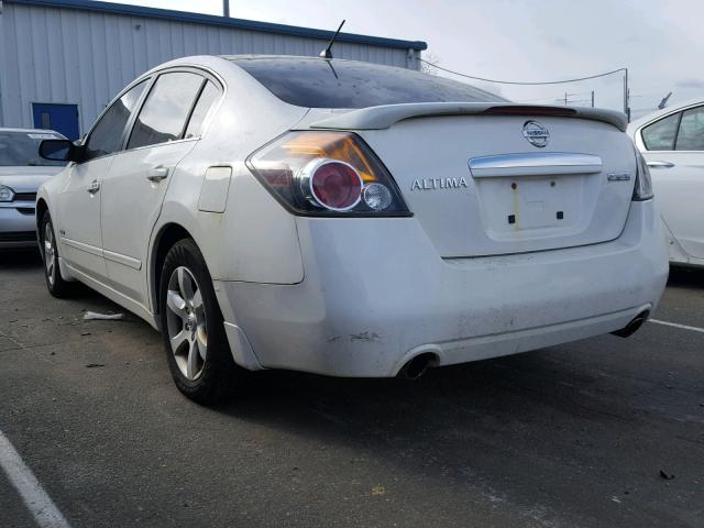 1N4CL21E87C223217 - 2007 NISSAN ALTIMA HYB WHITE photo 3