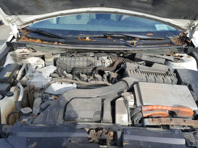 1N4CL21E87C223217 - 2007 NISSAN ALTIMA HYB WHITE photo 7