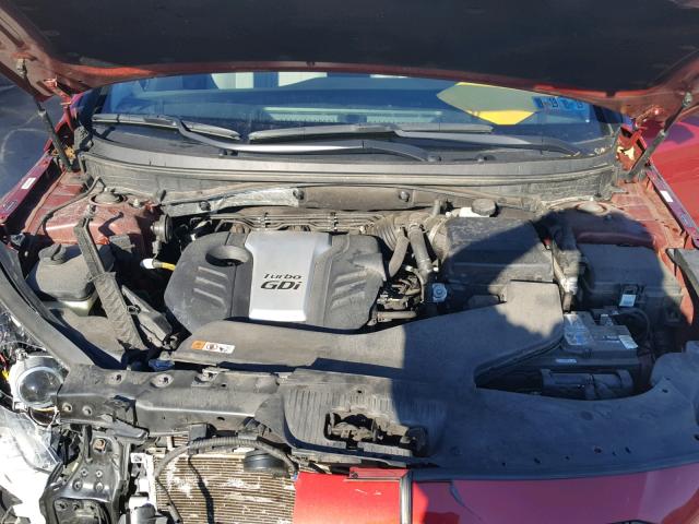 5NPE24AA8GH431584 - 2016 HYUNDAI SONATA ECO RED photo 7