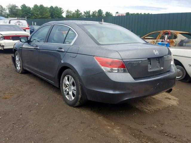 1HGCP268X8A040885 - 2008 HONDA ACCORD EXL GRAY photo 3