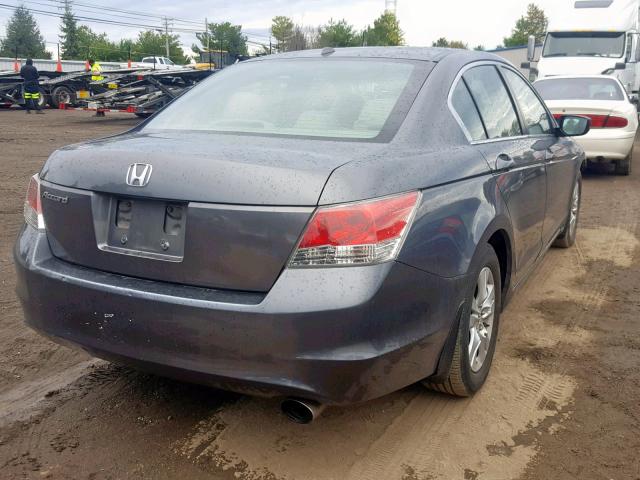 1HGCP268X8A040885 - 2008 HONDA ACCORD EXL GRAY photo 4