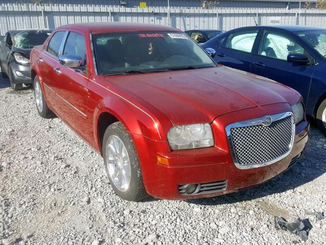 2C3KA43R97H785720 - 2007 CHRYSLER 300 RED photo 1