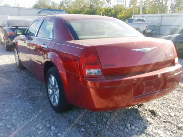 2C3KA43R97H785720 - 2007 CHRYSLER 300 RED photo 3