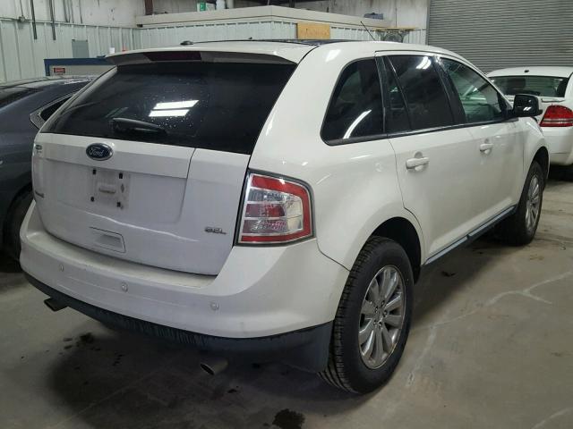 2FMDK3JC1ABA02714 - 2010 FORD EDGE SEL WHITE photo 4