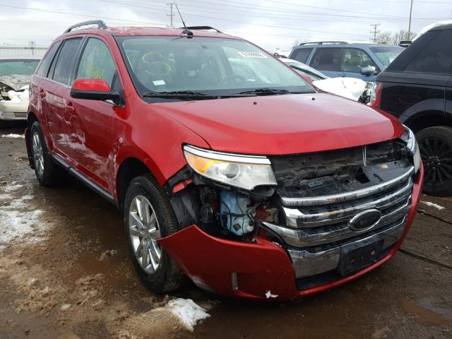 2FMDK3KCXBBB27324 - 2011 FORD EDGE LIMIT RED photo 1