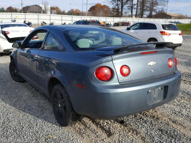 1G1AL15F877371870 - 2007 CHEVROLET COBALT LT BLUE photo 3