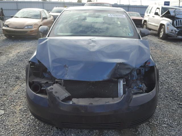 1G1AL15F877371870 - 2007 CHEVROLET COBALT LT BLUE photo 9