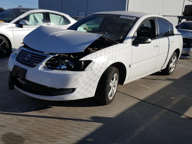 1G8AJ55F27Z138117 - 2007 SATURN ION LEVEL WHITE photo 2