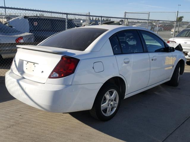 1G8AJ55F27Z138117 - 2007 SATURN ION LEVEL WHITE photo 4