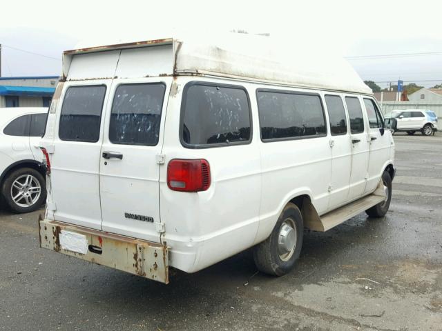 2B6KB31Z3SK553569 - 1995 DODGE VAN WHITE photo 4