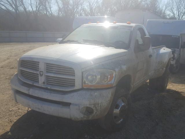 3D7MX46C06G108618 - 2006 DODGE RAM 3500 S WHITE photo 2