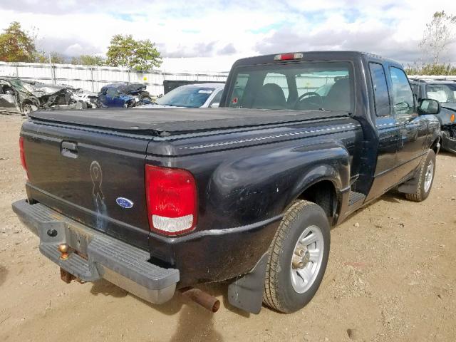 1FTYR14V5YTB48286 - 2000 FORD RANGER SUP BLACK photo 4